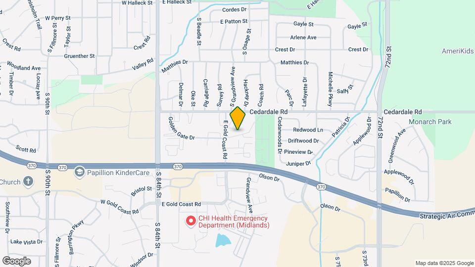 Gold Coast Square Apartments & Townhomes Map and Location Details