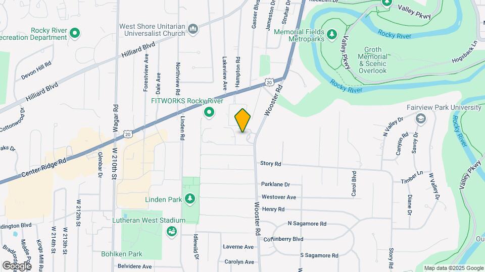 3400 Wooster Rd, Unit 616 Map and Location Details