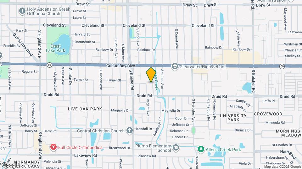 614 Brookside Dr, Unit 6101 Mapa y Detalles de la Ubicación