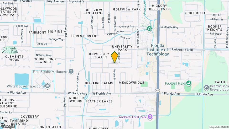 405 W Rutgers St Map and Location Details