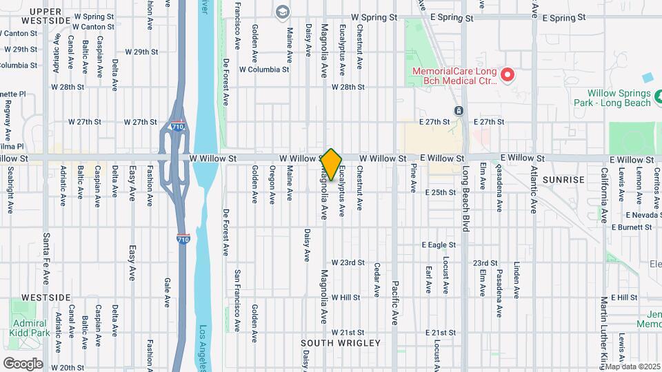 2510 Magnolia Ave Map and Location Details