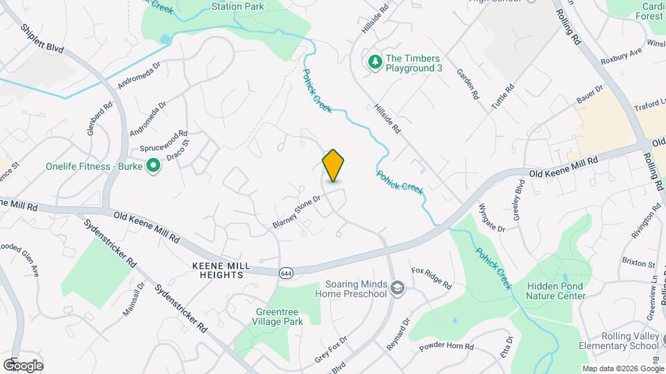 6410 Blarney Stone Ct Map and Location Details