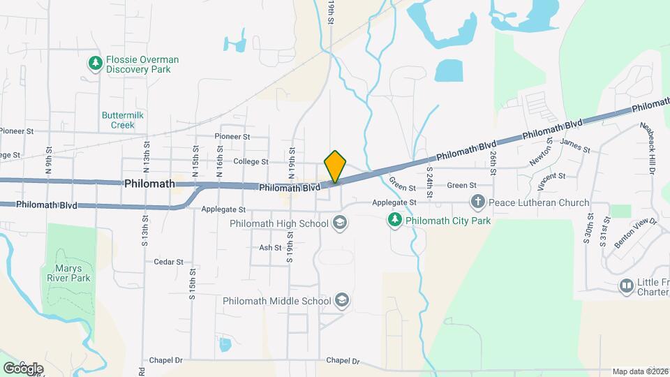 106 S 21st St Map and Location Details