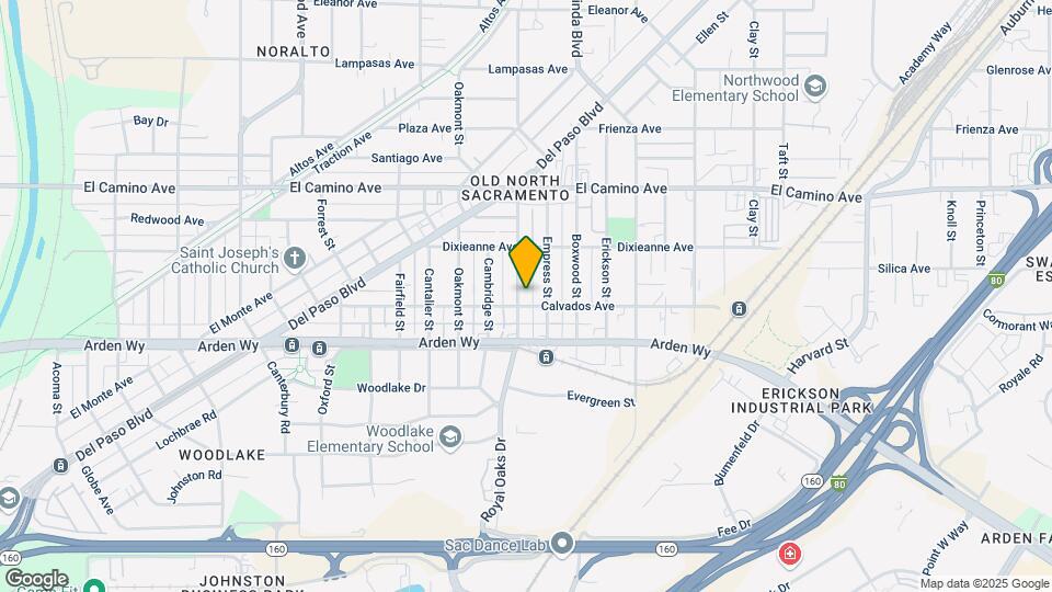 2310 Beaumont St Map and Location Details
