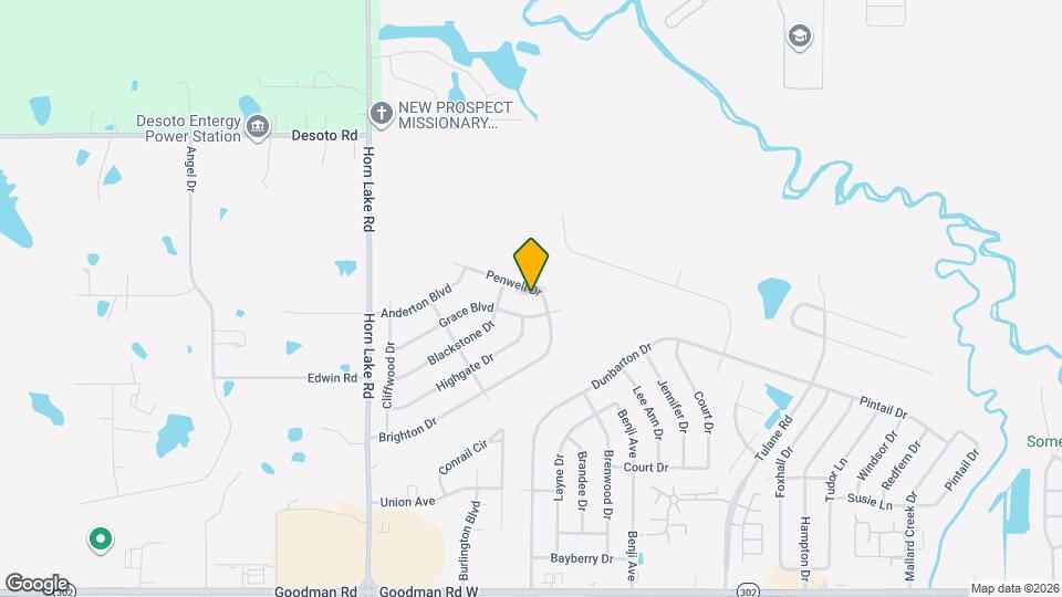 4158 Penwell Dr Map and Location Details