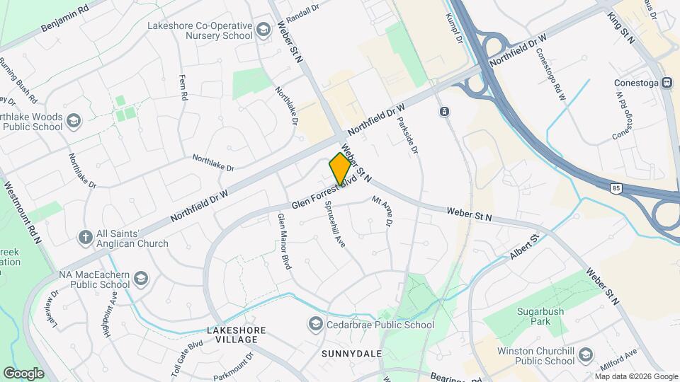 712 Glen Forrest Blvd Map and Location Details