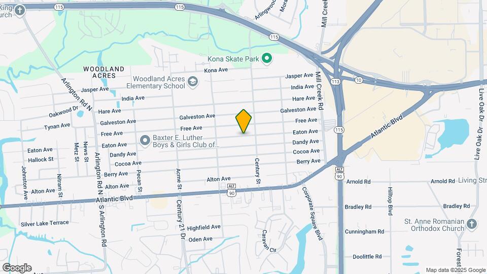 8606 Eaton Ave Map and Location Details