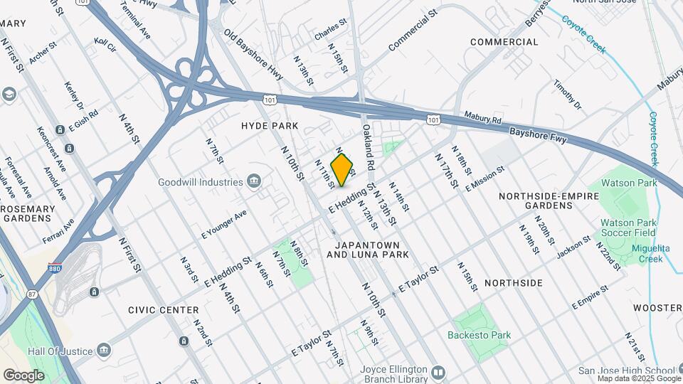520-522 Madera Avenue Map and Location Details