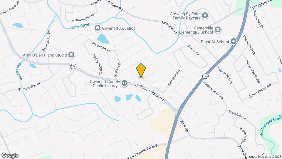 3422 Kittery Dr SW Mapa y Detalles de la Ubicación