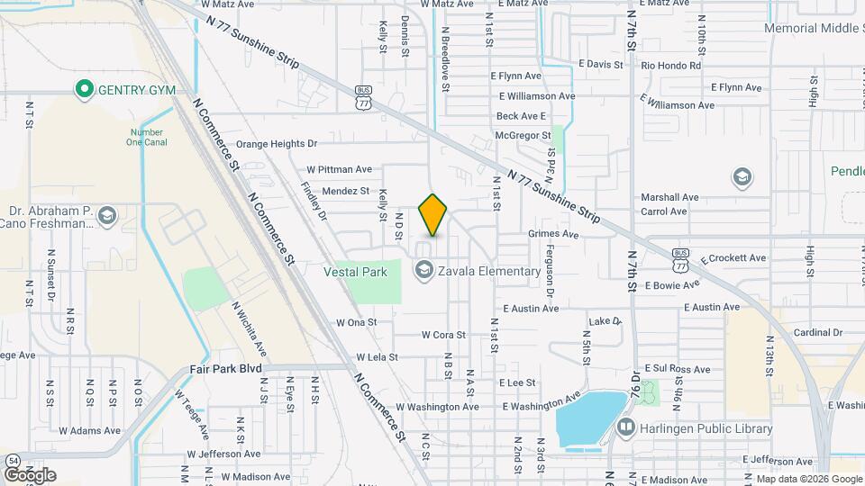 1222 N Star Circle Dr Map and Location Details