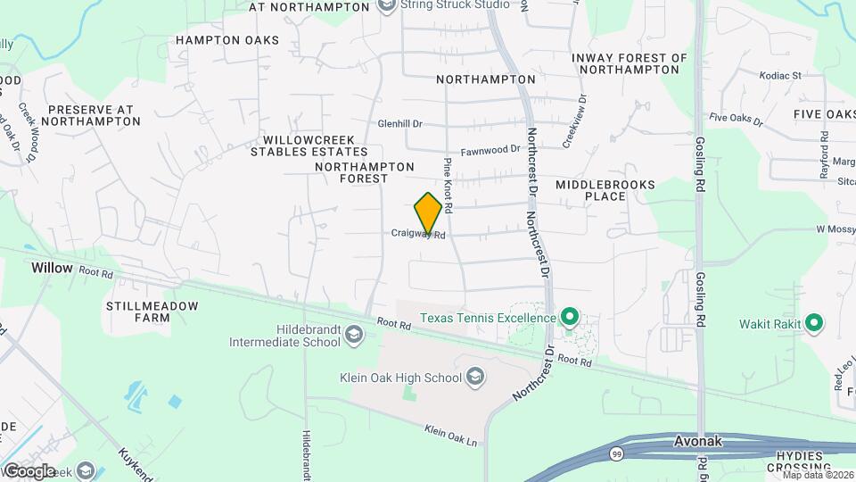 6415 Craigway Rd Map and Location Details