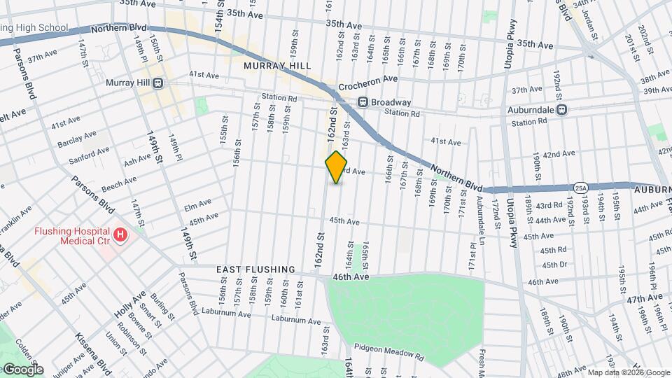 43-28 163rd St, Unit 29 Map and Location Details