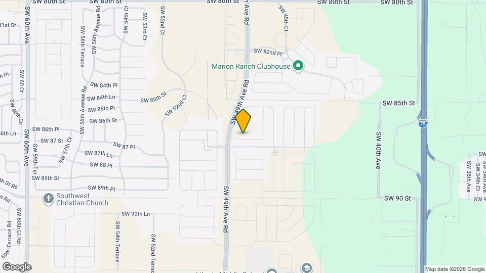 4828 SW 86th Ln Map and Location Details