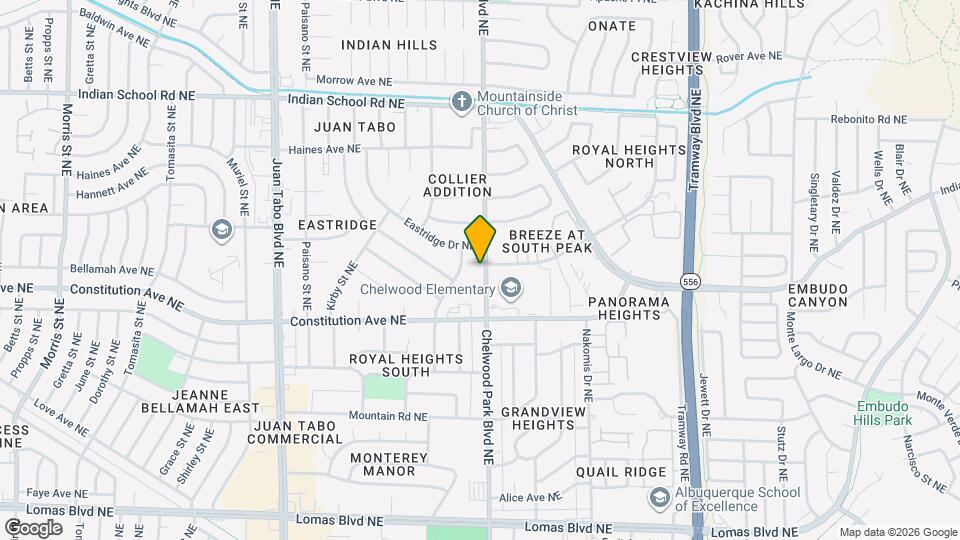 1415 Chelwood Park Blvd NE Map and Location Details