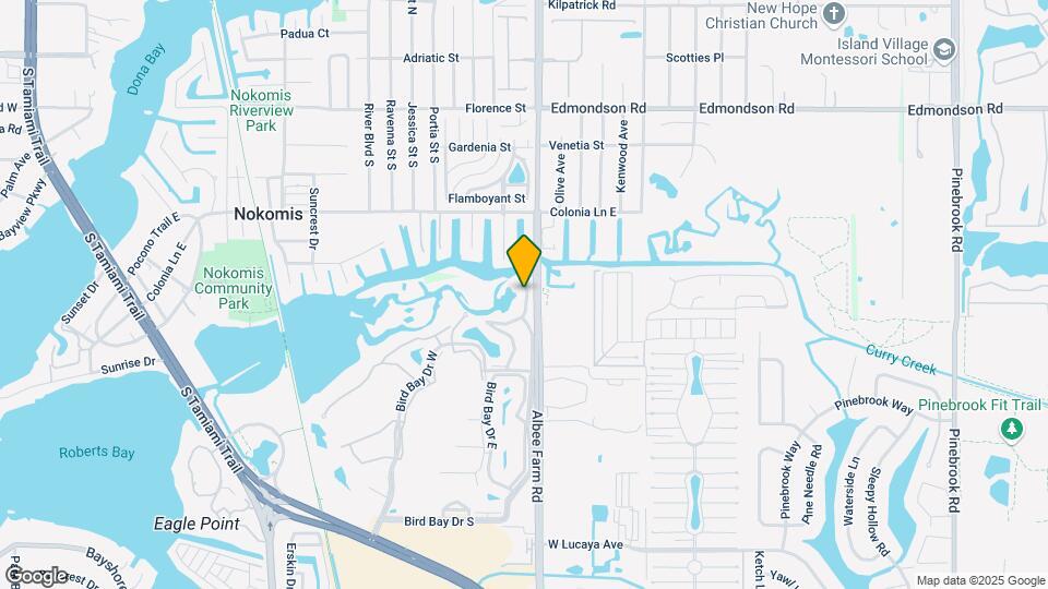 821 Waterside Dr Map and Location Details