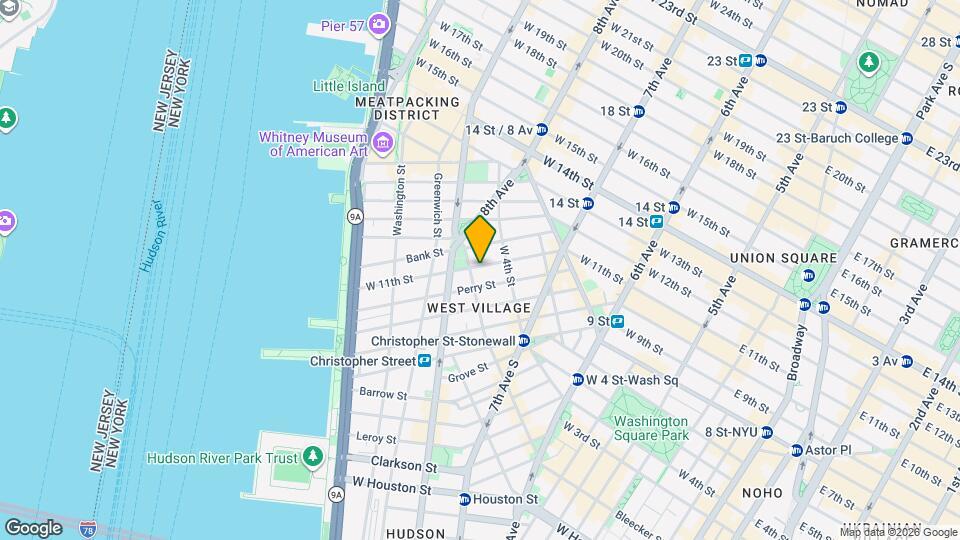 280 W 11th St Map and Location Details