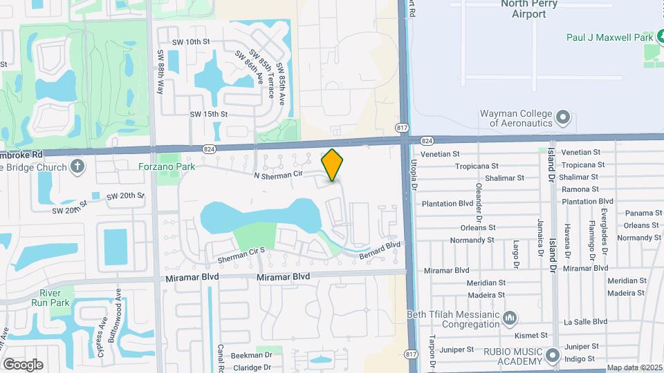 8300 N Sherman Cir-Unit -D506 Map and Location Details