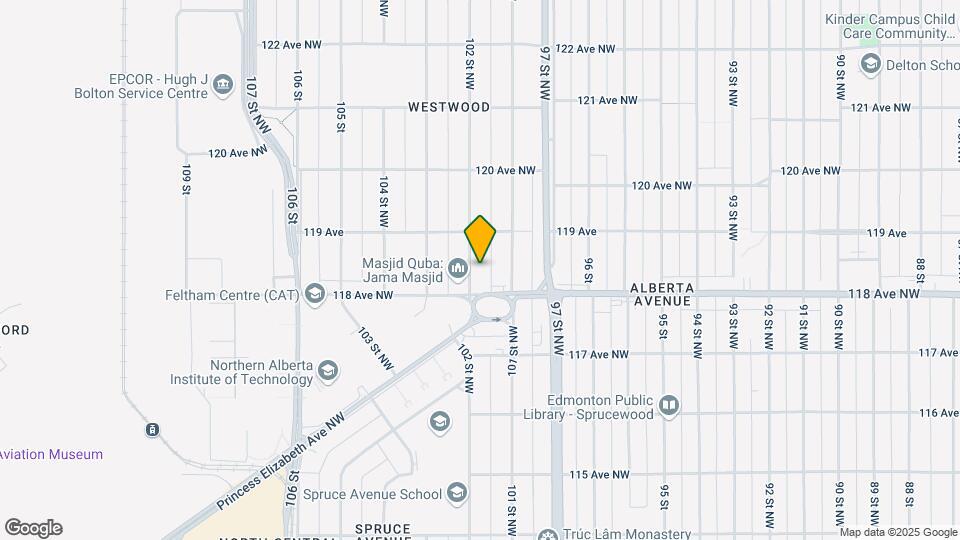 11825 102nd St NW Map and Location Details
