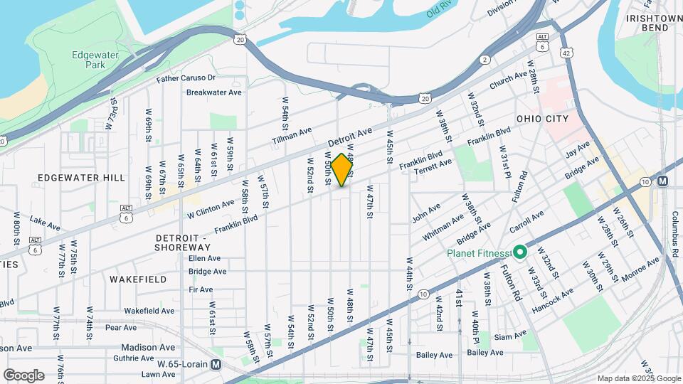 Franklin West Map and Location Details
