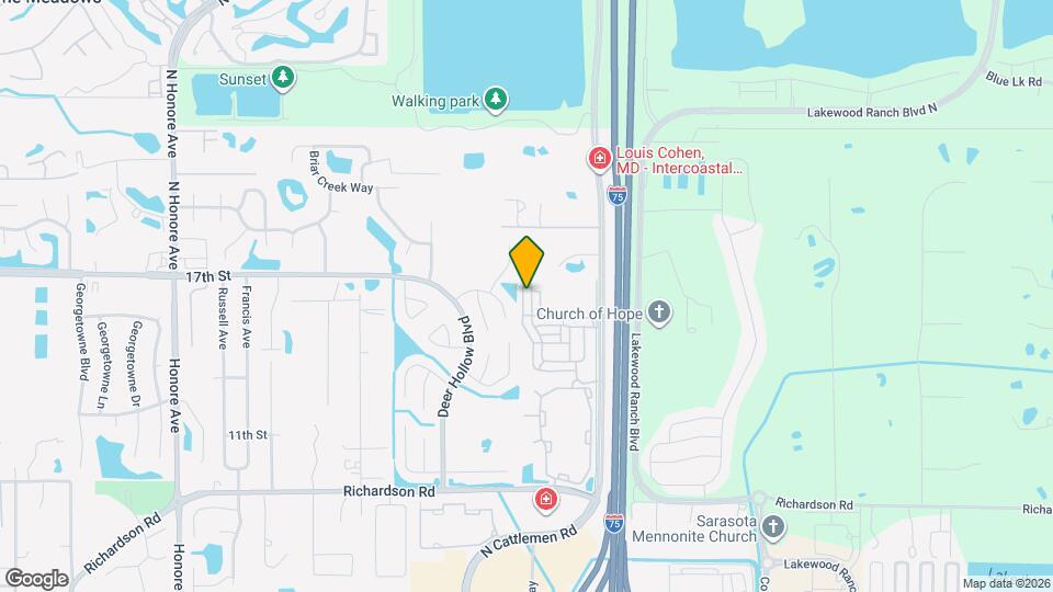 1649 Napoli Dr W Map and Location Details