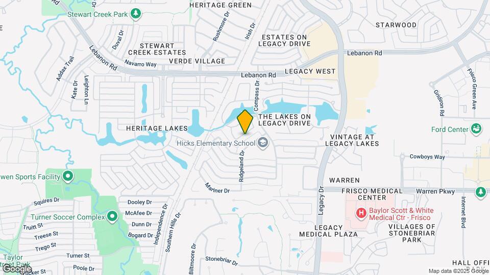 4633 San Marcos Way Map and Location Details