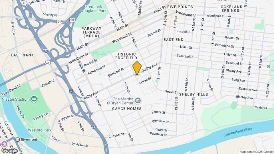 800 Shelby Ave, Unit Unit #4 Mapa y Detalles de la Ubicación