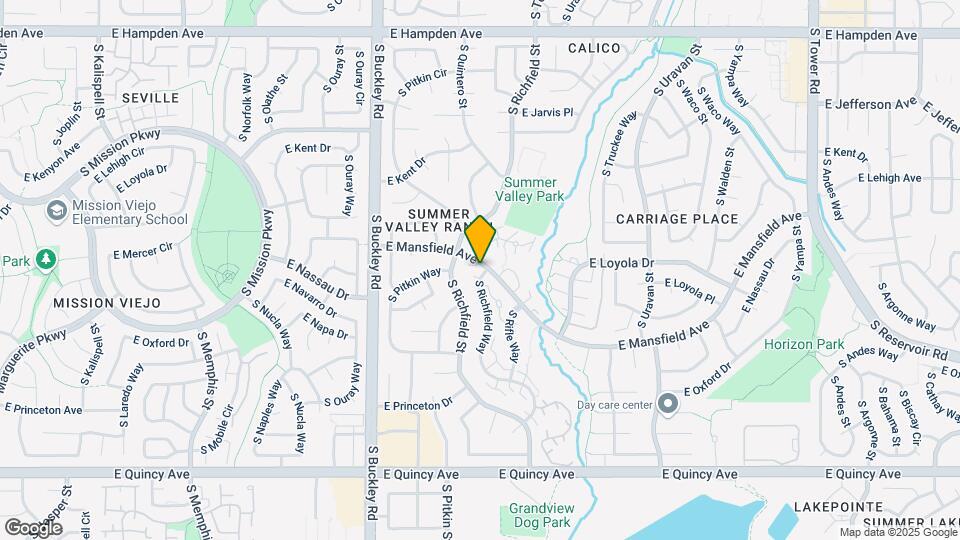 3901 S Richfield Way Map and Location Details
