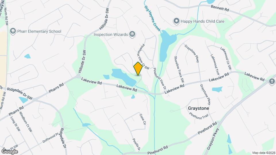 1816 Derrick Dr Map and Location Details