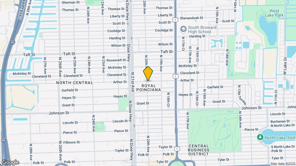 1219 N 20th Ave, Unit 1219 Mapa y Detalles de la Ubicación