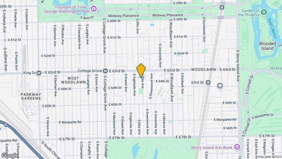 6330 S Ellis Ave Map and Location Details