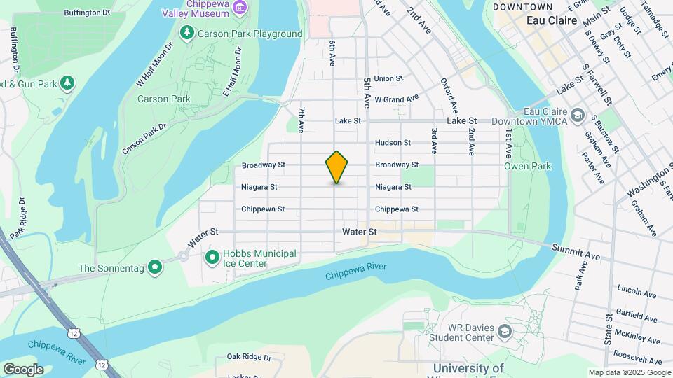 547 Niagara St, Unit A Mapa y Detalles de la Ubicación