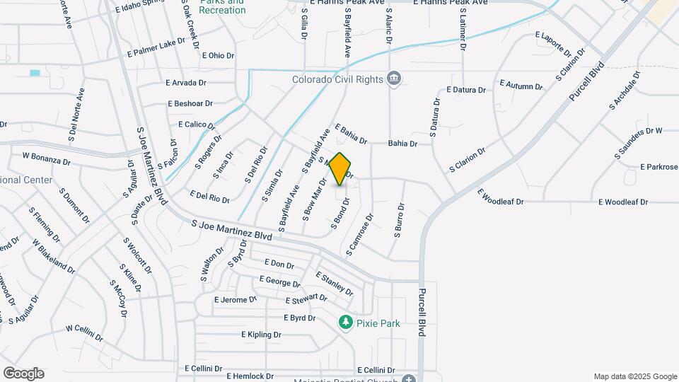 653 S Bond Dr Mapa y Detalles de la Ubicación