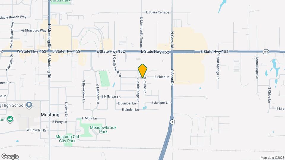 411 S Pointe Ln Map and Location Details