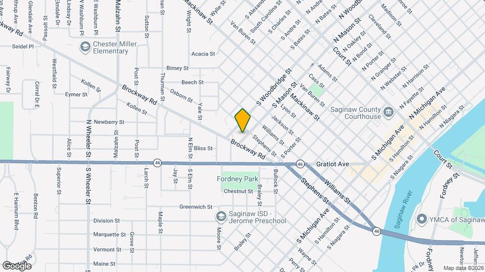 921 Mason, Unit 2 Mapa y Detalles de la Ubicación