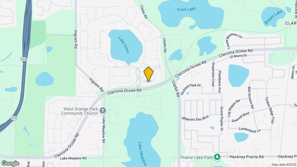 1553 Amber Leaf Cir Map and Location Details