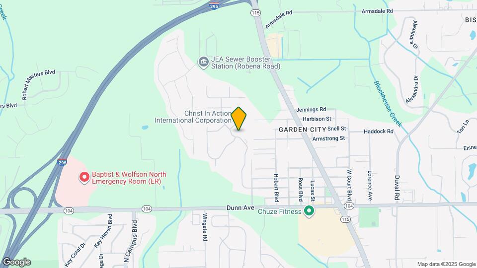 11525 Jerry Adams Dr Map and Location Details