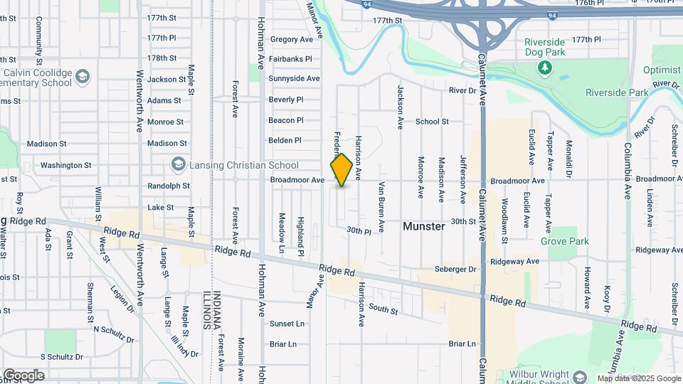 8123 Frederick Ave Map and Location Details