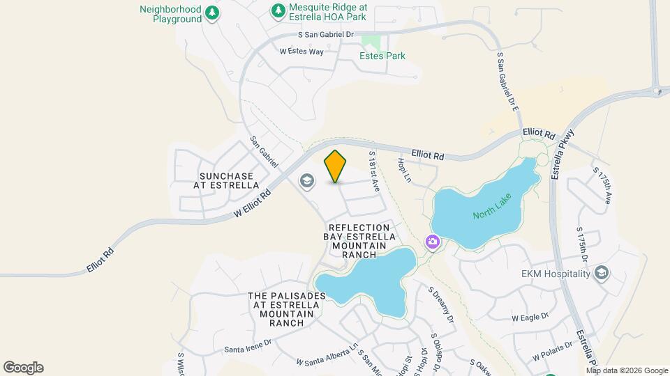 10224 S 182nd Ave Map and Location Details