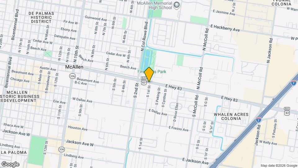 36 S 1st St Map and Location Details