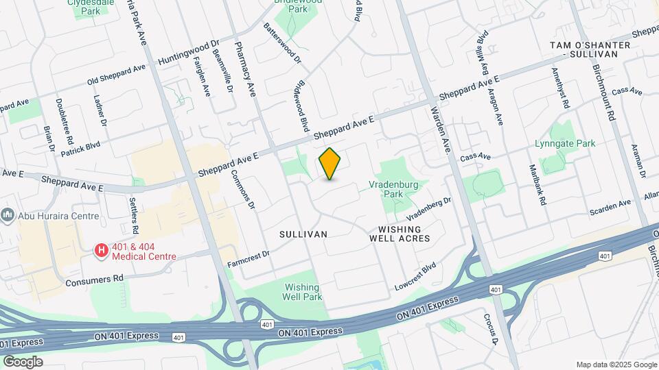 60 Beacham Crescent Map and Location Details