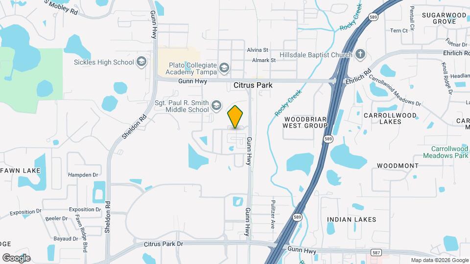 7554 Tamarind Ave Mapa y Detalles de la Ubicación