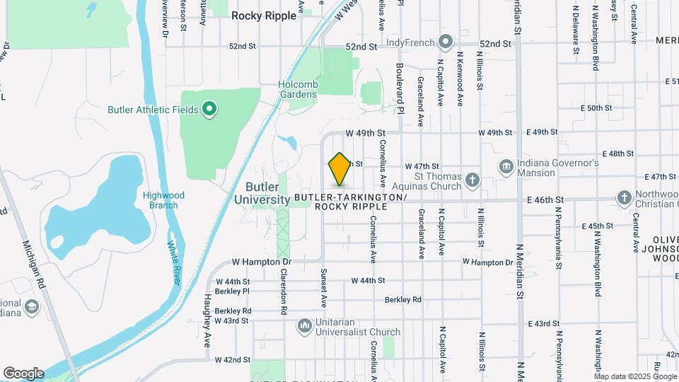 4610 Rookwood Ave Map and Location Details
