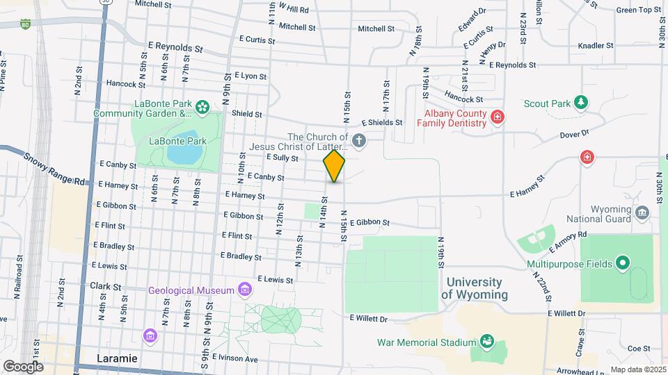 1408 Canby St Mapa y Detalles de la Ubicación