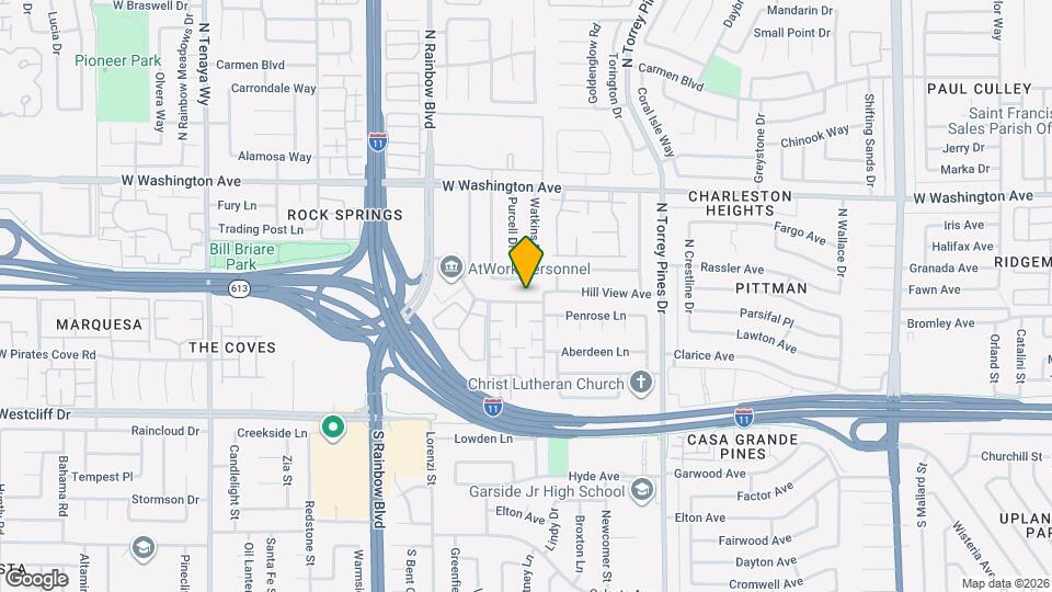 6608 Silverstream Ave Map and Location Details