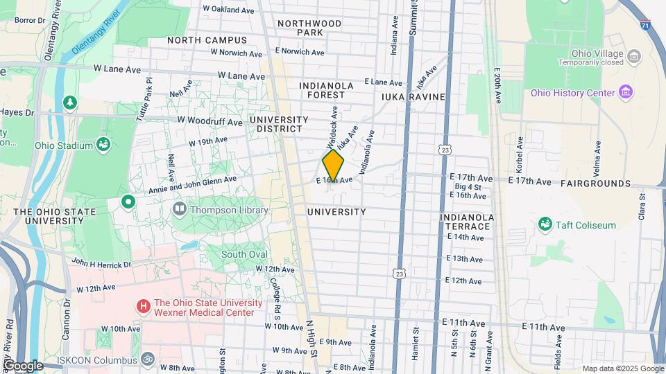 99 E 16th Ave Mapa y Detalles de la Ubicación