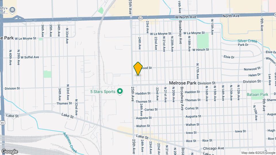 1522 N 24th Ave Map and Location Details