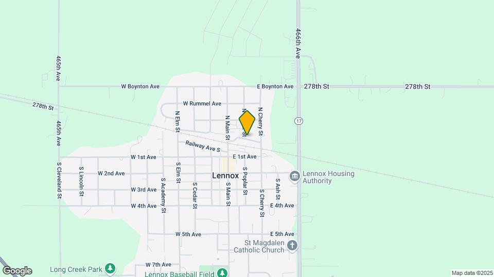 Lennox Manufactured Housing Map and Location Details