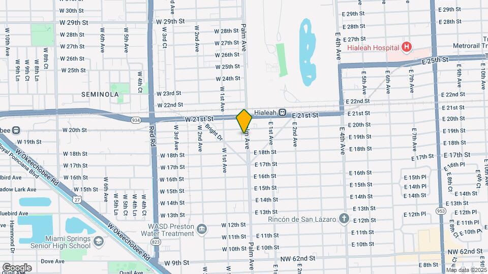 1930 Palm Ave-Unit -1 Map and Location Details
