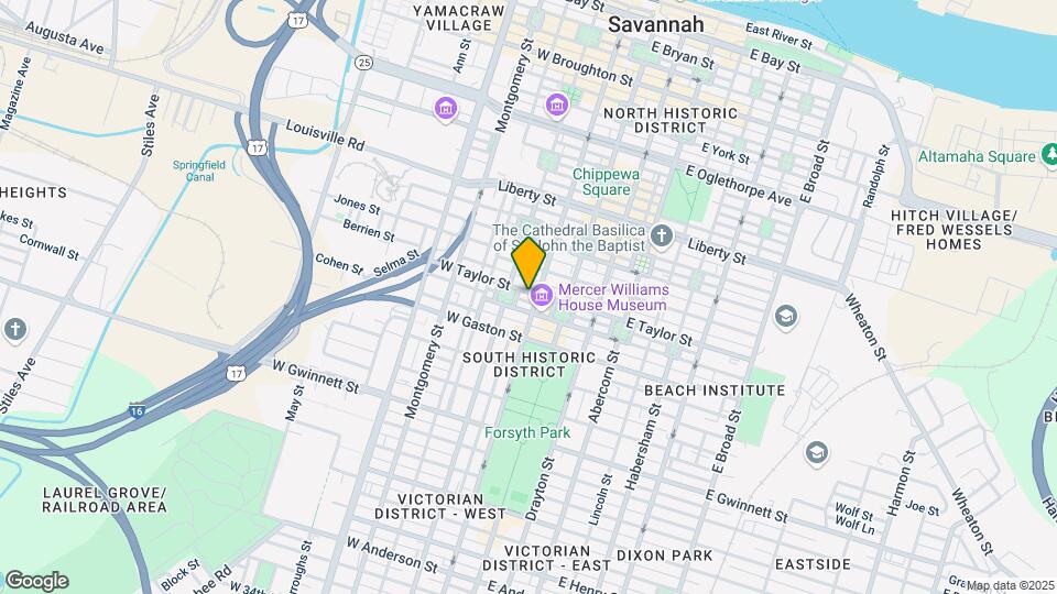 107 W Taylor St, Unit Upper Map and Location Details