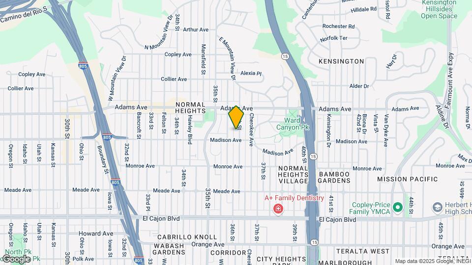 4620 36th St Mapa y Detalles de la Ubicación
